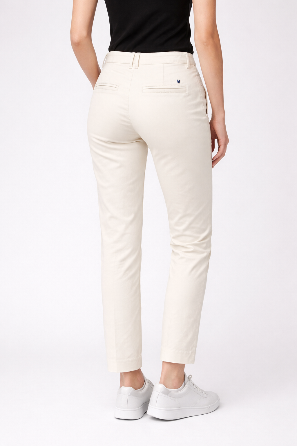 Pantalón Chino Marfil Woman - Very