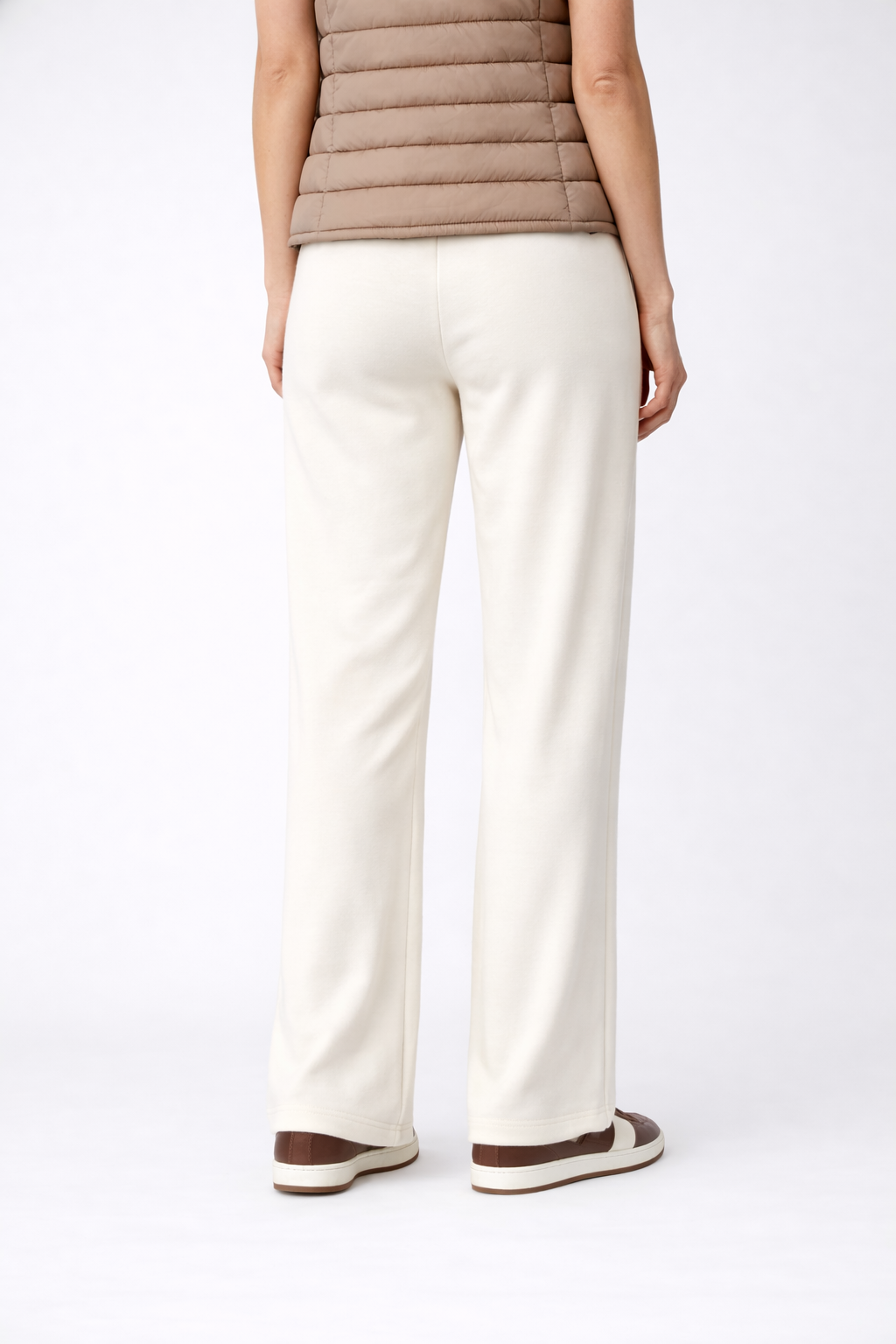 Pantalón Jogger French Terry Relaxed Fit Sostenible Mujer - Very