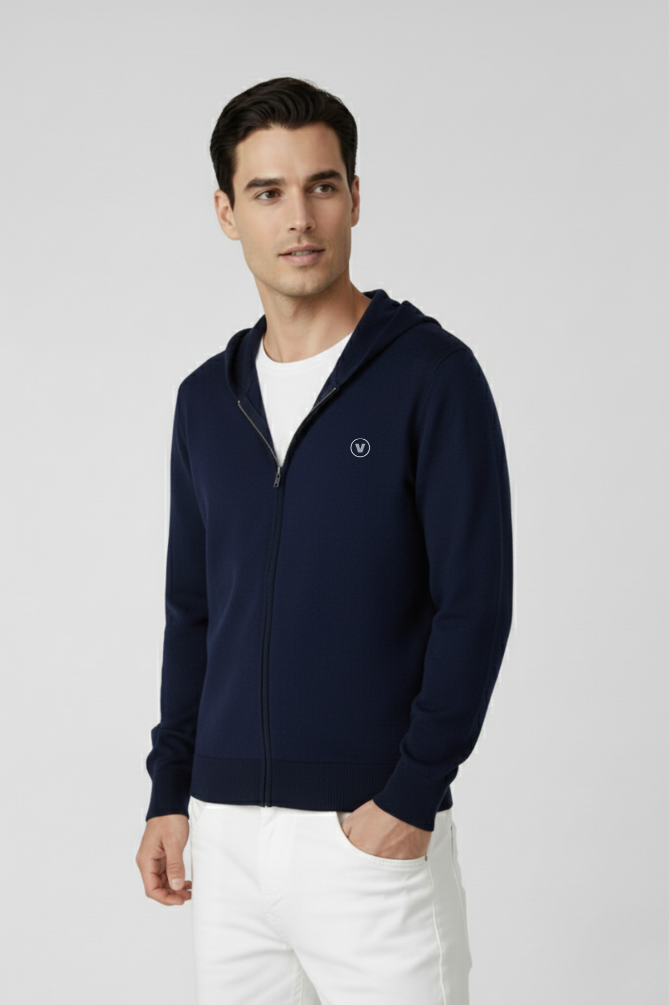 Jersey de Lyocell Sostenible con Capucha Hombre - Very