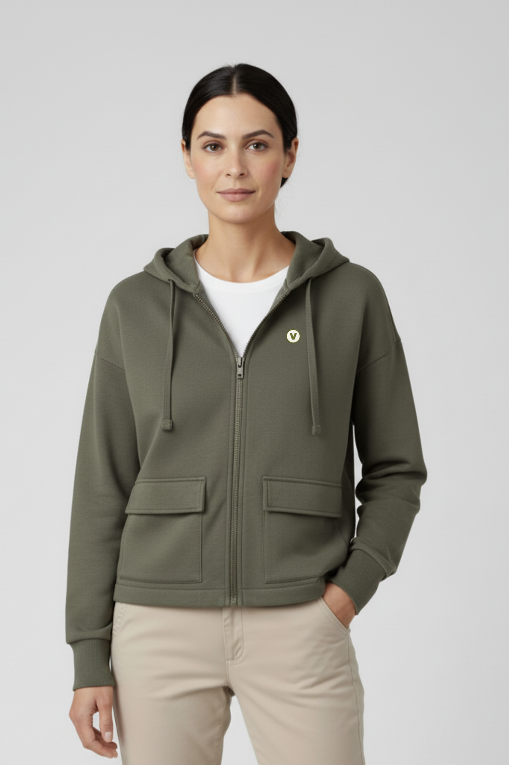 Sudadera Sostenible French Terry con Capucha - Very