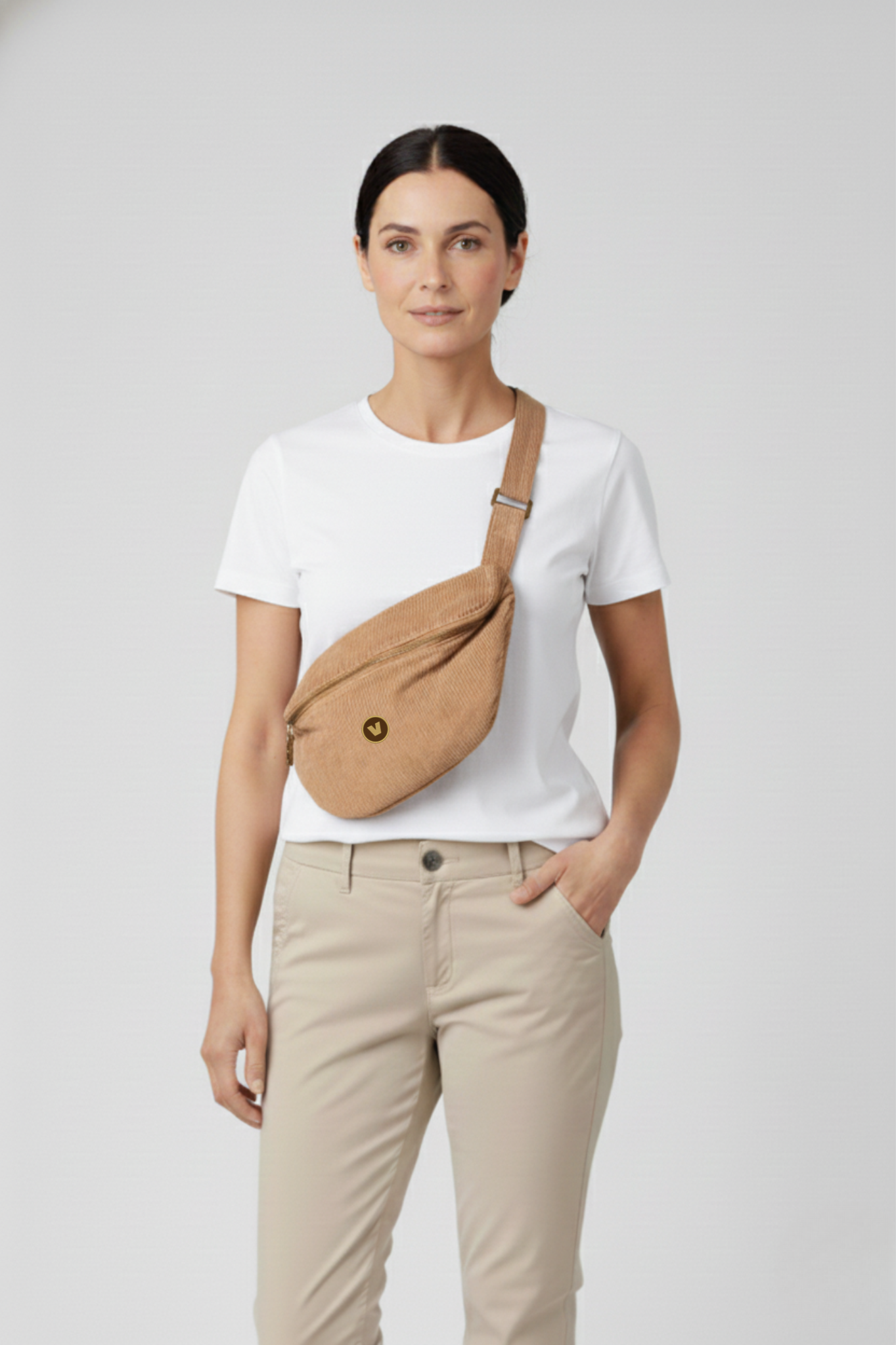 Riñonera de Pana Ecorresponsable Efecto Lavado - Very