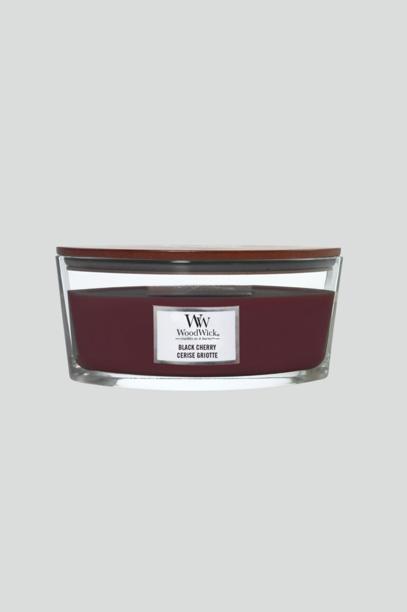 Vela WoodWick Ellipse Black Cherry (1497gr)