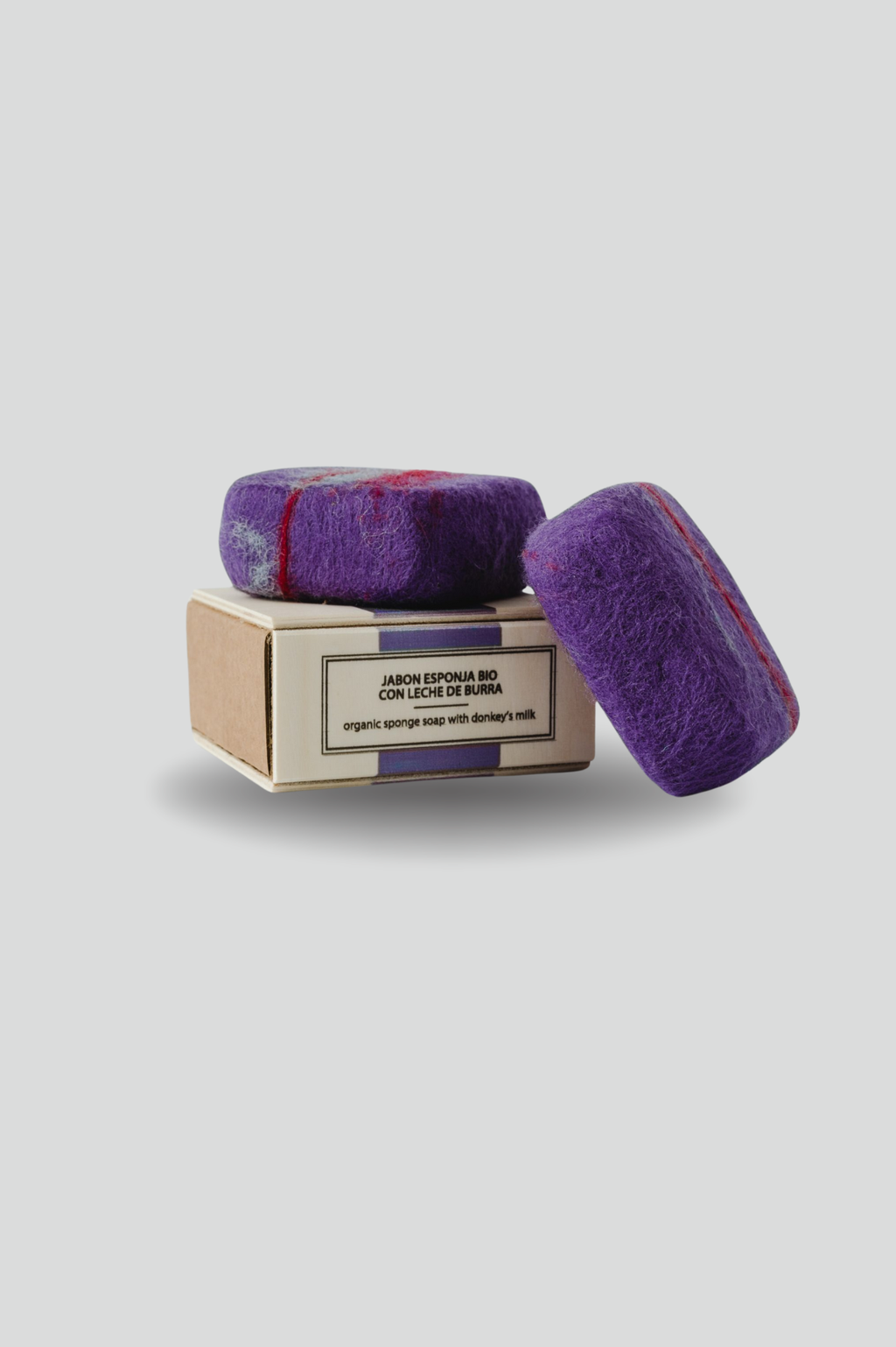 Jabón Esponja con Aceite de Almendras y Lavanda (115gr) - Very