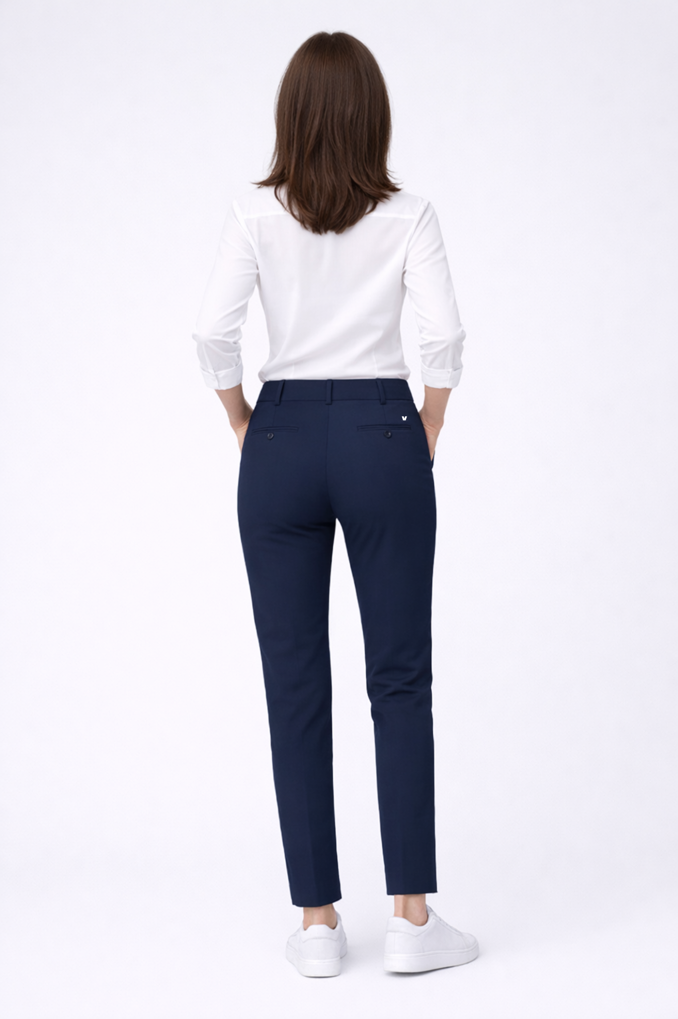 Pantalón Chino Azul Marino Woman - Very