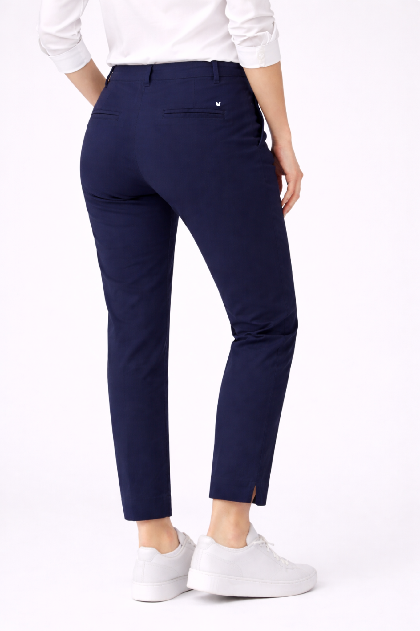 Pantalón Chino Azul Marino Woman - Very