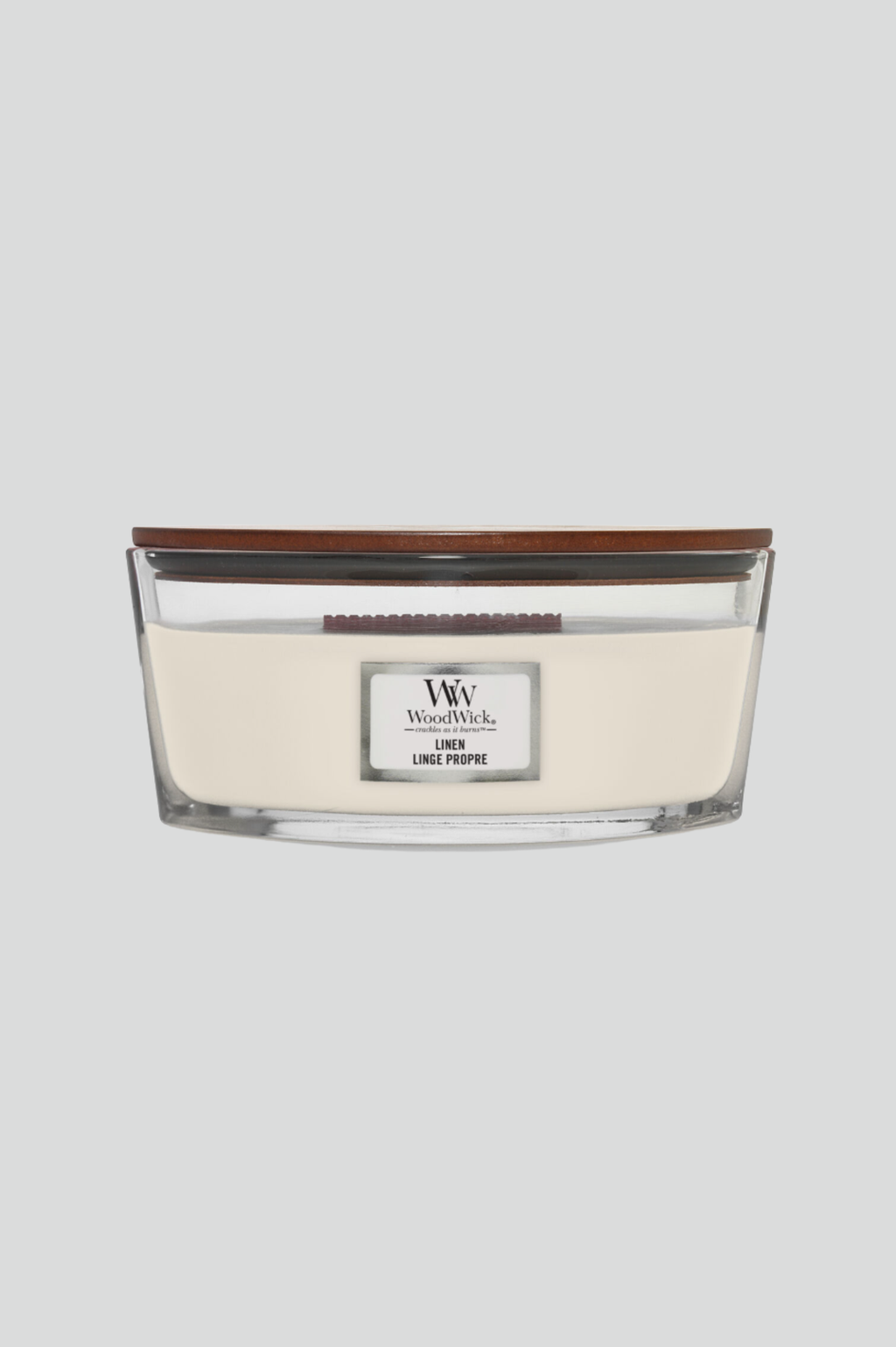 Vela WoodWick Medium Linen