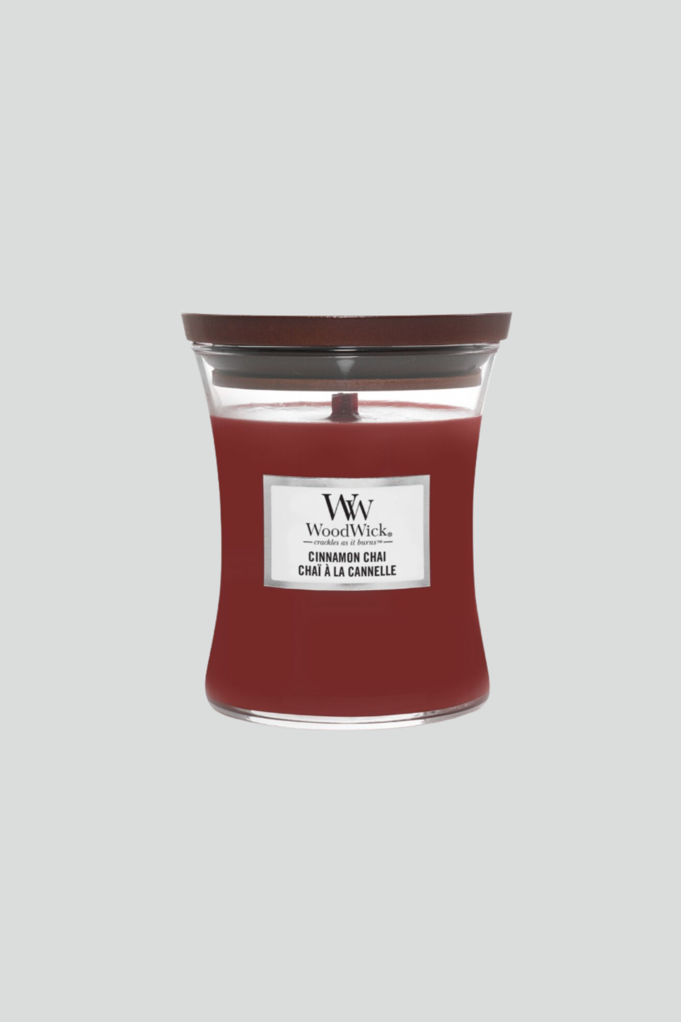 Vela WoodWick Medium Cinnamon Chai (658gr)