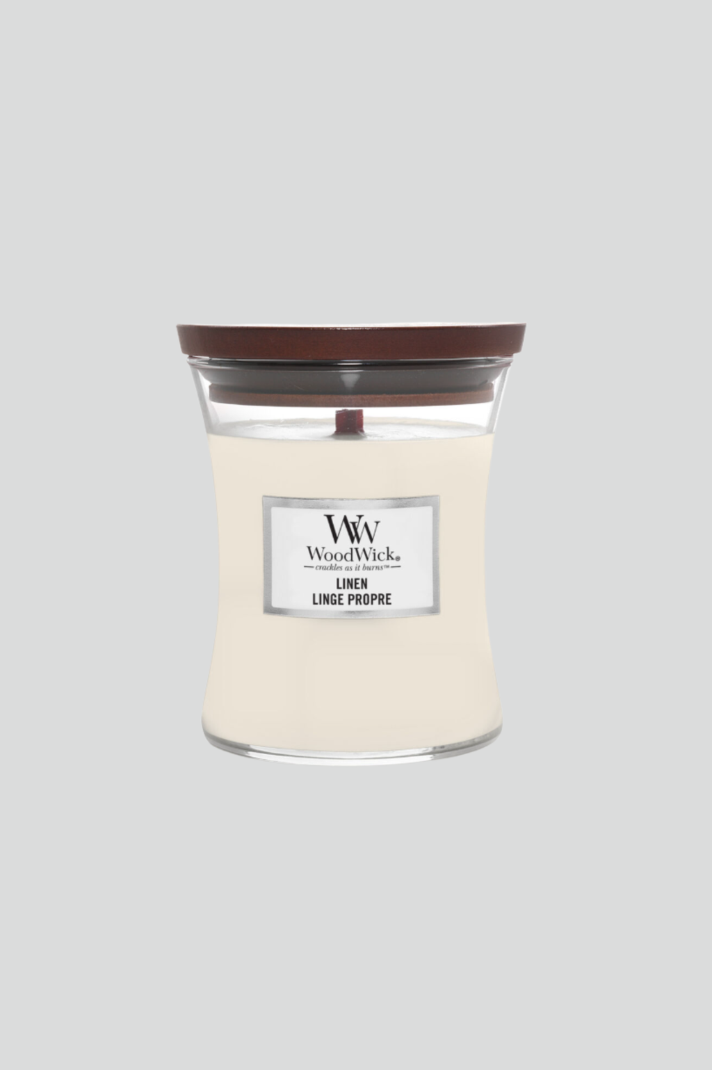 Vela WoodWick Medium Linen
