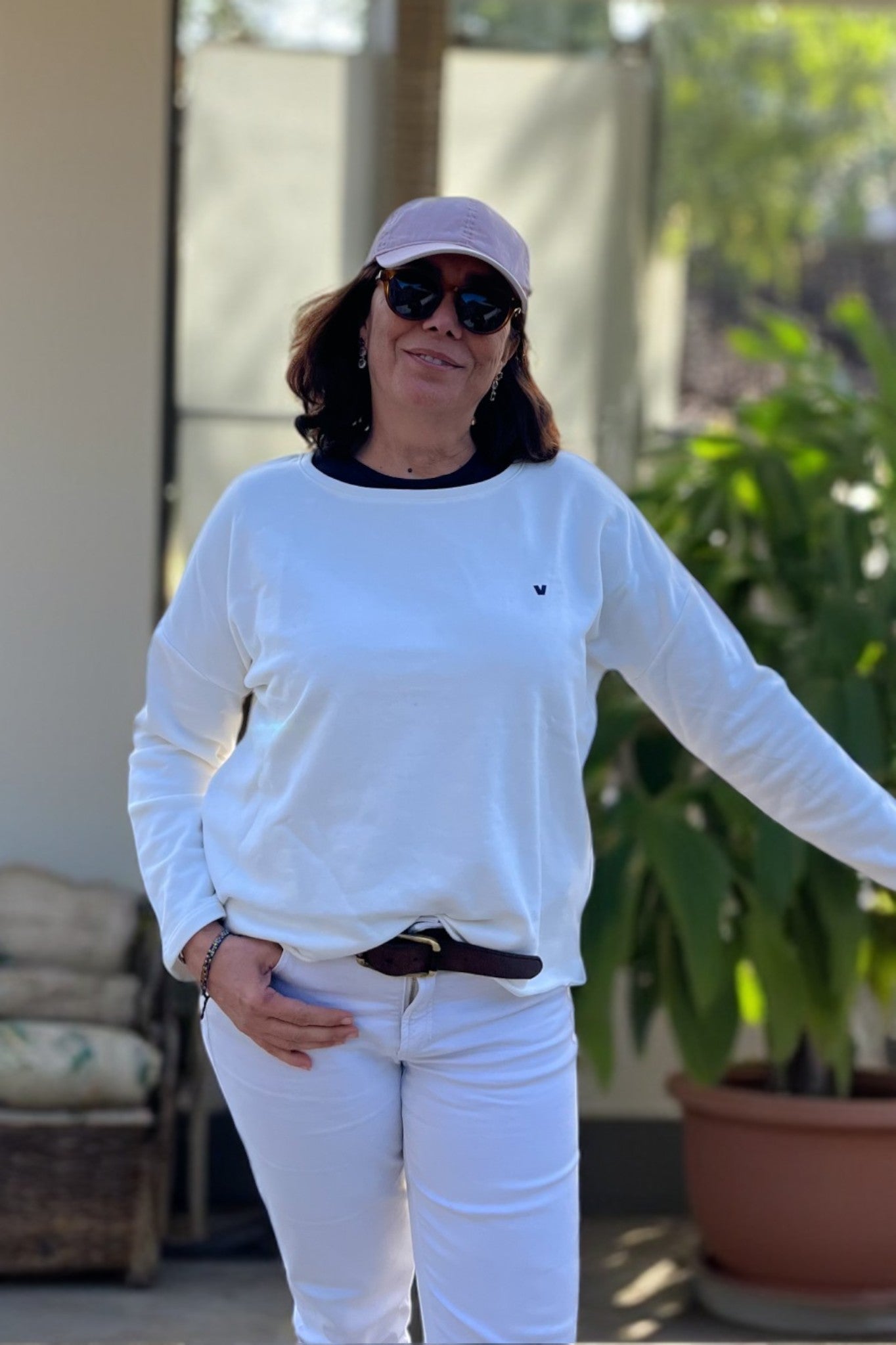 Sudadera Alma Off White Woman - Very